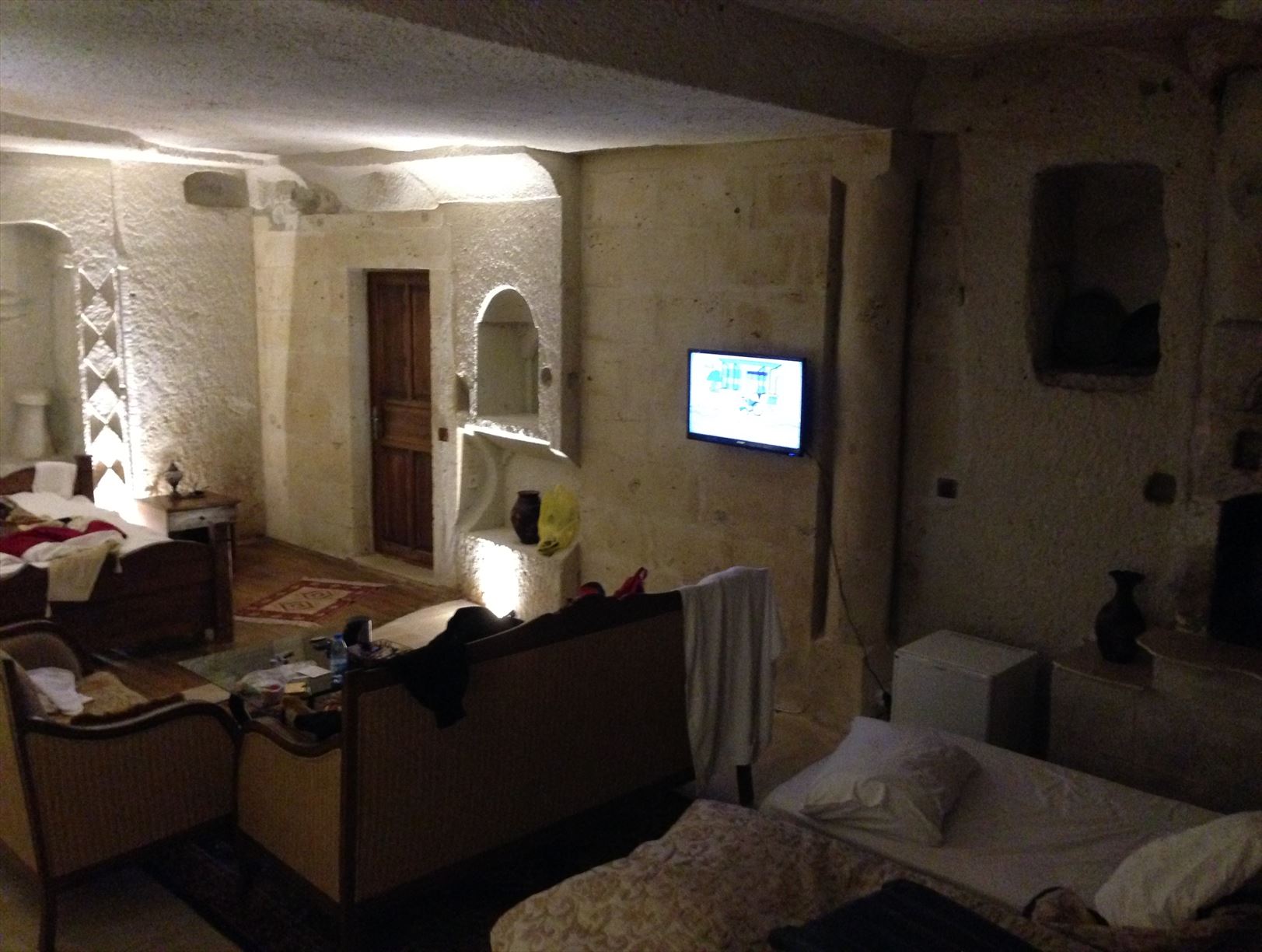 カッパドキアの洞窟ホテル、室内の画像